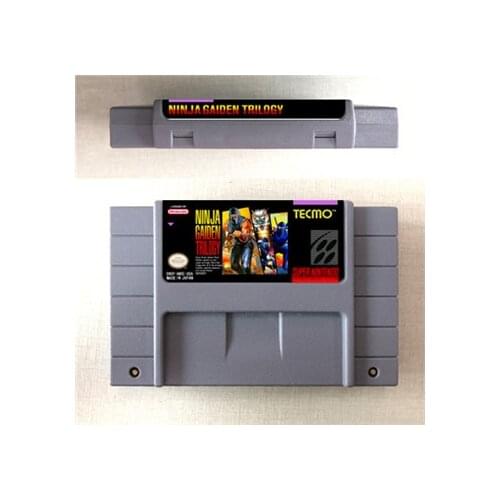 Ninja Gaiden Trilogy - Action Game Card US Version English Language