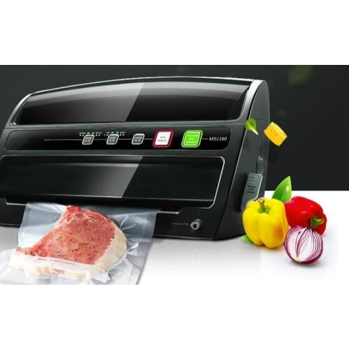 Vacuum Food Sealers packers commercial dry and wet small extractors domestic plastic bag sealing machi NEW