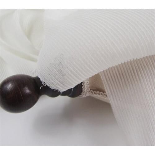 1 Yard High Quality Chiffon Ruffled Lace Fabric Frill Pleated lace Fabric For Houte Couture, Fashion Show, Costume design