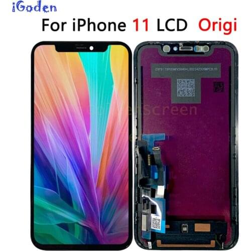 Original For iPhone 11 LCD Display For iPhone 11 Touch Screen Digitizer Assembly Replacement for iPhone 11 LCD