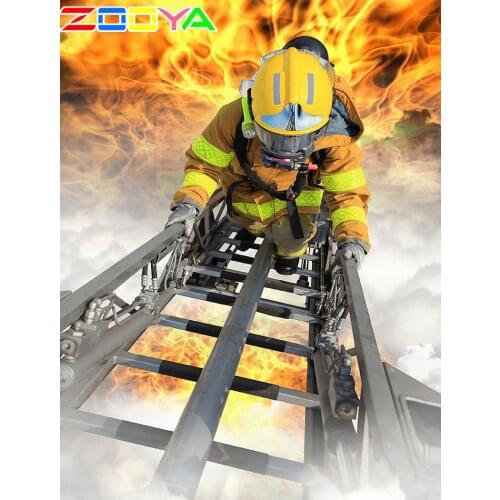 Zooya Diy Diamond Embroidery Full Diamond Fireman Diamond Painting Diamond Painting Kit Home Decoration Accessories Sp235