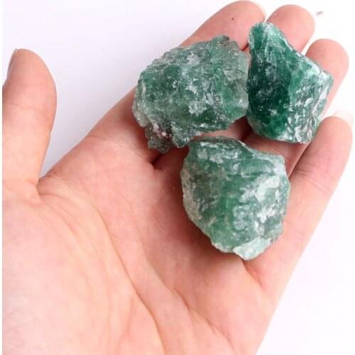1PC Natural Green Strawberry Quartz Crystals Rock Rough Stone Mineral Specimen Chakra Reiki Healing Decoration