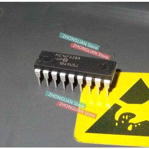 100pca New and Original PIC16F628A-I/P PIC16F628 16F628A DIP-18