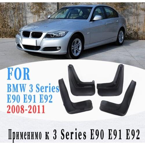 Mud flaps For BMW 3 Series E90 E91 E92 mudguards splash guard fender car mud-flaps car accessories auto styine 4PCS in 2008-2011