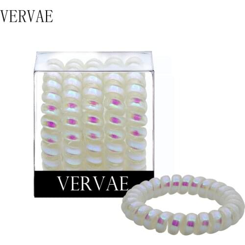 5 Pcs Cute Hair Bands for Women Hair Accessories Girls Spiral Hair Ties Headwear Rubber Hair Band Ponytail Holders 2020