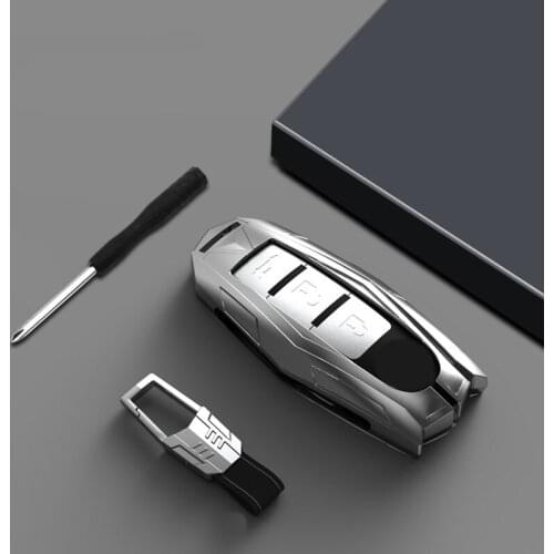 Zinc Alloy Key Case Holder Shell for Nissan Qashqai j11 J10 X-Trail Kicks Tiida Note Juke Sentra Smart Remote Key Case