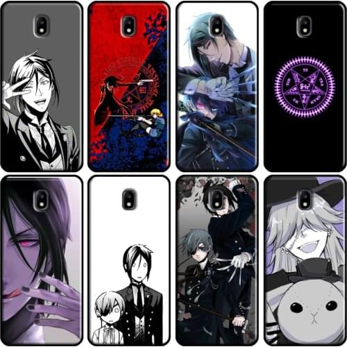 Black Butler Kuroshitsuji Case For Samsung Galaxy J7 J3 J5 2017 A3 A5 2016 J4 J6 A8 A6 Plus J2 Core J8 2018 Case
