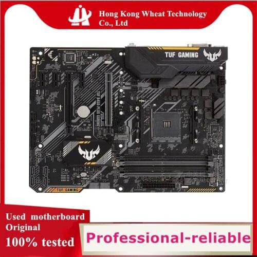 For ASUS TUF B450-PLUS GAMING Motherboard Socket AM4 DDR4 For AMD B450M B450 Original Desktop Mainboard Used Mainboard