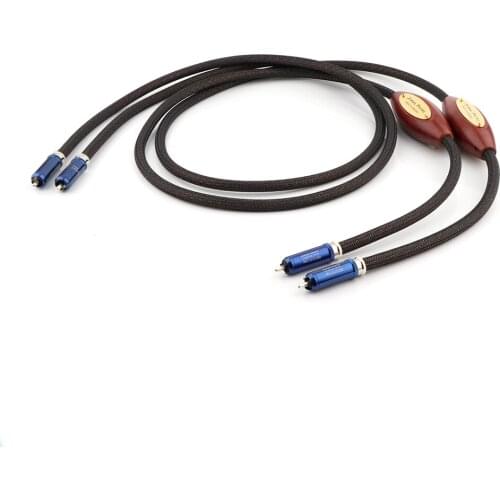 Jorma Design Statement interconnect cable with WBT-0110Ag RCA connector plug