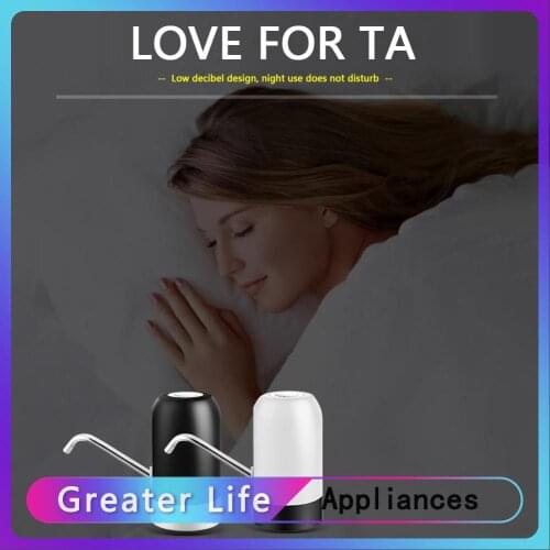 Classic Wireless Electric Water Bottle Pump Automatic Drinking Water Switch Dispenser Household Kitchen Accessaries Supplies