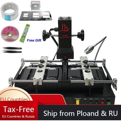 LY IR8500 Infrared BGA Rework Station Reballing Kit with IR Cover and Preheating Area 400*200mm, Russia No tax