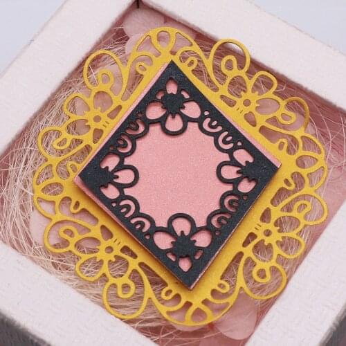 Lace For Crafts Cutting Dies Scrapbooking Paper Photo Album Embossing Templates Stencil Crafts Notebook Molds And Die Cutting