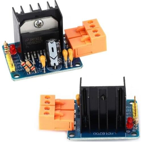 LMD18200 Adjustable Speed Module H-Bridge Motor Drive Module With Power Indication 3A 75W
