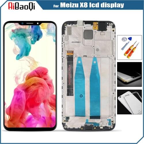 Original LCD Meizu X8 LCD Display Replacement Touch Screen Digitizer Meizu X8 Phone LCD screen