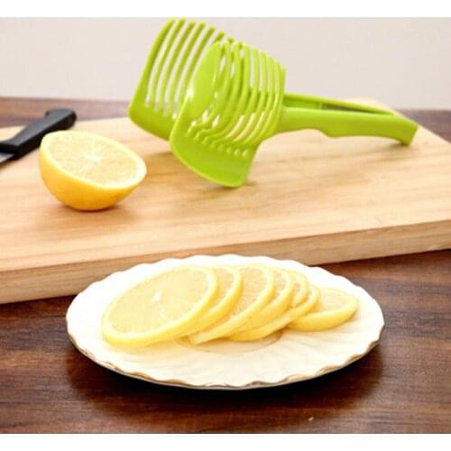 Tomato Slicer Fruits Cutter Stand Tomato Lemon Cutter Utensilios De Cozinha Assistant Lounged Shreadders Slicer
