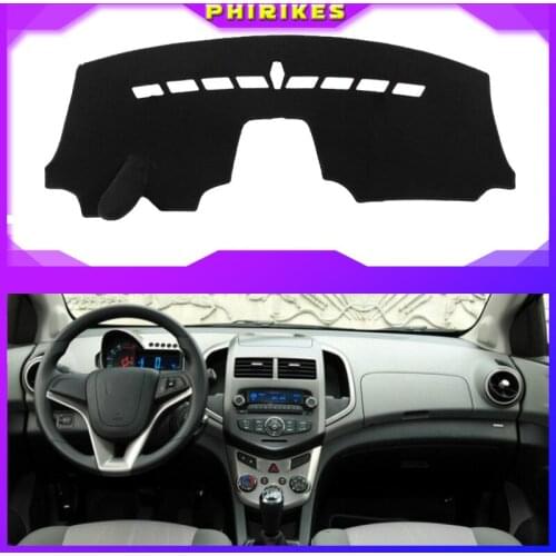 For Chevrolet Sonic AVEO Holden Barina 2011~2018 Anti-Slip Mat Dashboard Cover Pad Sun Shade Dashmat Protect Accessories