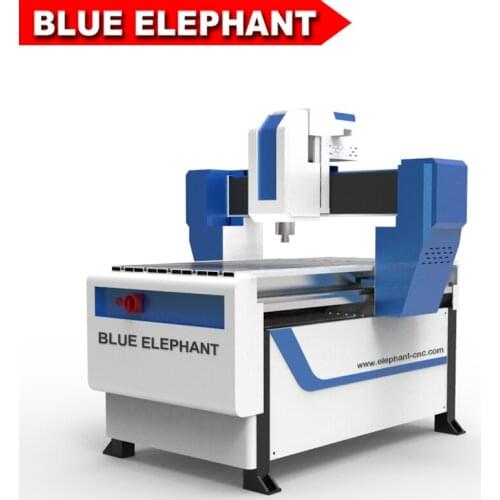 BLUE ELEPHANT 6090 high quality small cnc milling machine metal cnc machine for sale