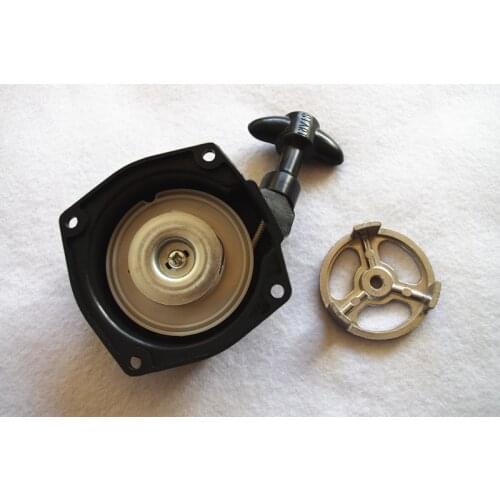 Recoil starter & claw for Kawasaki TD40 TD43 TD48 engine trimmer brush cutter pull start pawl cog cup dog replacement