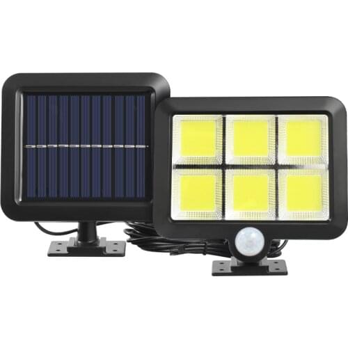 COB 120LED Solar Light Outdoor Motion Sensor Wall Light Waterproof Garden Lamp Emergency Pathway Yard Street Lamp Dropshipping