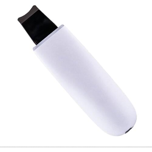 Ultrasonic Skin Scrubber Deep Cleaning Face Scrubber Vibrating Facial Cleansing Spatula Microdermal SPA Beauty Instrument Device