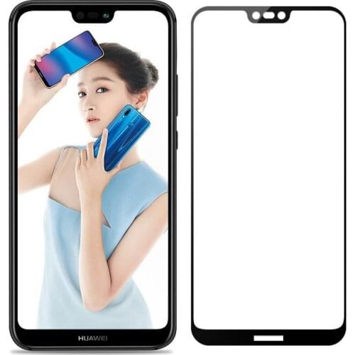 2PCS 3D Tempered Glass For Huawei P Smart Plus Full screen Cover Screen Protector Film For Huawei P Smart Plus