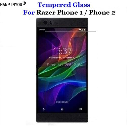 For Razer Phone 1 Phone1 5.7" Front Tough Tempered Glass 9H 2.5D Premium Screen Protector Film Razer Phone 2 Phone2 5.72"