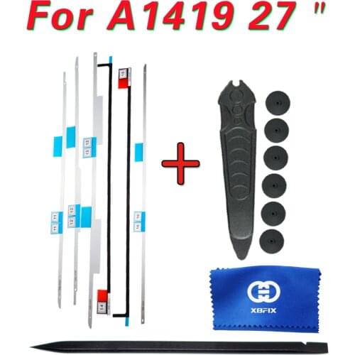 076-1437 076-1422 076-1444 LCD Display Adhesive Strip Sticker Tape / Tools Repair Kit for iMac A1419 A2115 27" 2012-2017years