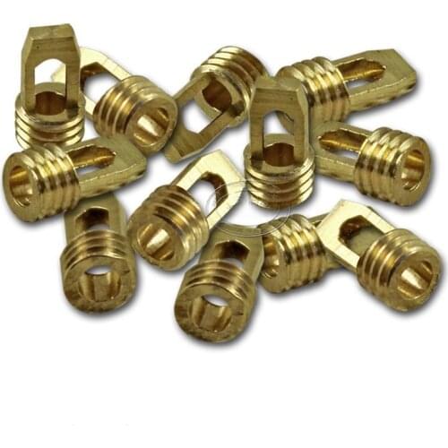 10pcs Air Conditioning Refrigerator Liquid Fluoride Tube Thimble Decompressor R410 R134A R410A HVAC Hose Manifold Universal