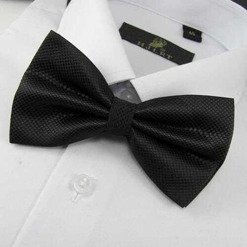 2019 solid mens neck tie knots fashion bow ties neckties neckwear butterflies