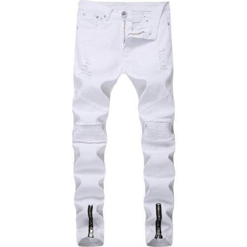 2021 new arrival four seasons jeans men fashion elasticity mens jeans male cotton jeans men pencil pants,size 28-38 N011