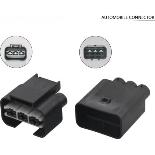 3 Pin 1743271-2 Waterproof Automotive Plug Electric Wire Radiator Fan Harness Socket For Hyundai KIA