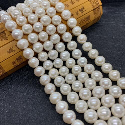 AAA Grade Natural Freshwater Pearl Beads, High Quality Potato Shape 11-12mm, Can Be Used To Make Necklace DIY Accessories