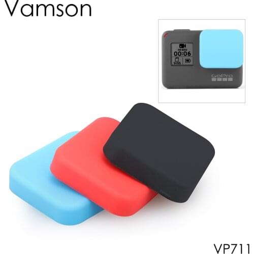 Vamson for GoPro Hero 6 5 Accessories Protective Case Silicone Camera Lens Cover For Go Pro Hero 6 5 Camera VP711