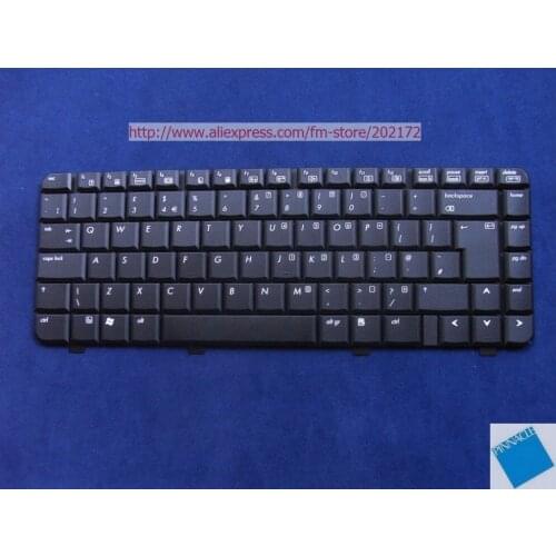 Used Look Like New Black Laptop Keyboard 438531-031 PK130100280 For HP Compaq 520 series (UK)