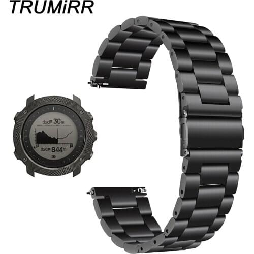 Quick Release Stainless Steel Watchband + Link Remover for Suunto TRAVERSE Sony Smartwatch 2 SW2 Watch Band Wrist Strap Bracelet