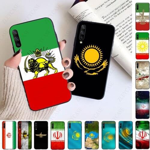 Kazakhstan Iran Flag Phone Case For Samsung Galaxy A51 A71 A21S A10 A20S A20E A30S A40 A50 A70 A11 A40 M31 M30S Coque Shell