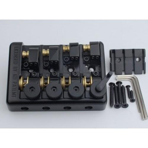 Travel Bass Bridge WB1004 ALP 4 String Headless Black
