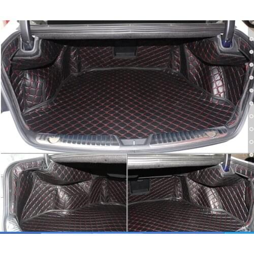 Good quality! Special trunk mats for KIA Cadenza 2015-2009 waterproof cargo liner boot carpets for Cadenza 2013,Free shipping