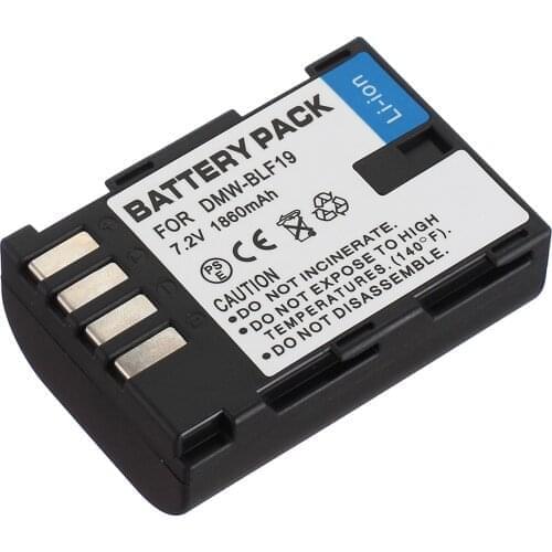 Rechargeable Lithium-ion Battery Pack for Panasonic DMWBLF19, DMW-BLF19, DMW-BLF19E, DMW-BLF19PP