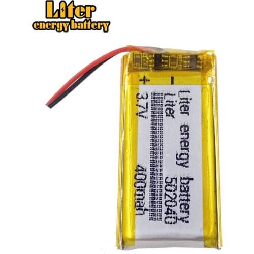 Liter energy battery 3.7V polymer lithium battery 502040 MP3 450MAH point reading pen recorder