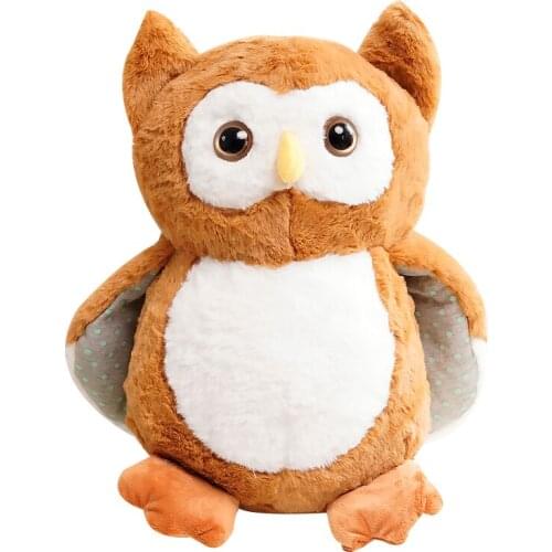 New Arrive Kawaii Fly Owl Plush Toys Soft Stuffed Animals Bird Pillow Room Decor Sleeping Doll Valentines Day Gift For Kids Girl