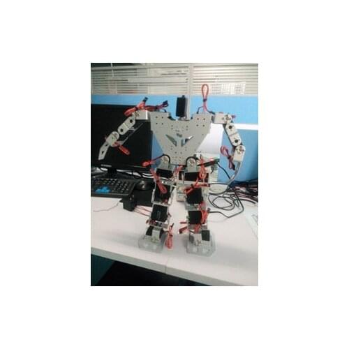 Free shipping 17 DOF humanoid Educational robot High - end competitive robot matching with metal gear digital Robotservo RDS3115