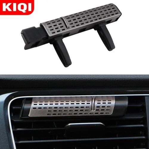 KIQI Car Air Conditioning Outlet Air Freshener for Renault Megane 2 3 RS Duster Logan Clio Laguna 2 Captur Interior Accessories