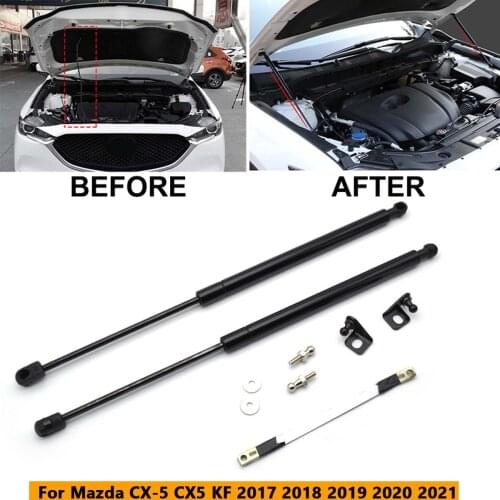 Front Engine Hood Lift Supports Rod Arm Gas Strut Springs Shocks Bars For Hyundai Tucson 3TH 2015 2016 2017 2018 Car Styling