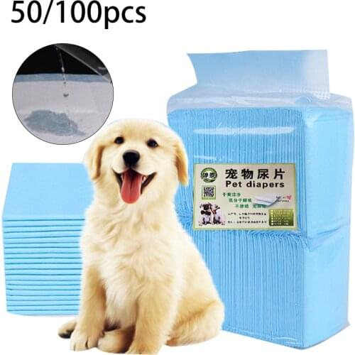 Pet Nappy Super Absorbent Dog Training Pee Pad Diaper Soft Disposable Antibacterial Puppy Dog Nappy Pet Dog Diapers Pet Cleaning