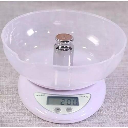 5kg/1g Portable Digital Scale LED Electronic Scales Postal Food Balance Measuring Weight Kitchen LED Electronic Scales