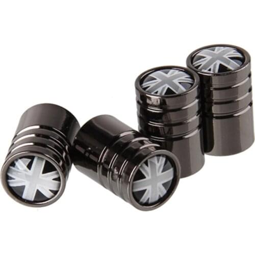 Alloy Car Wheel Tire Valve Stem Caps UK England Flag Tyre Valve Dust Caps For Peugeot 208 3008 207 206 307 308 Accessories