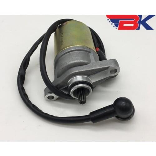 Starter Starting Motor W/ Cable GY6 47 49 50 CC TAOTAO SUNL ROKETA Scooter Moped