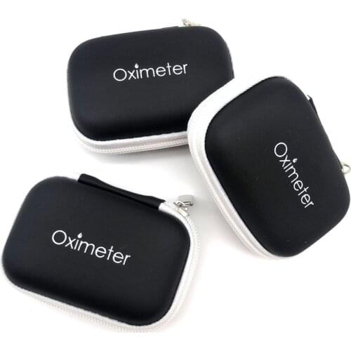 Neutral Oximeter Storage Bag Protection Box Kit Medical Bag Oximeter Cover Kit Reasonable Layout Protection Case Hard Zipper