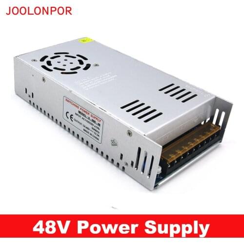 Lighting Transformer AC 110V / 220V to DC 48V 600W Power Supply Adapter 48V 12.5A LED Strip Switch Driver SMPS